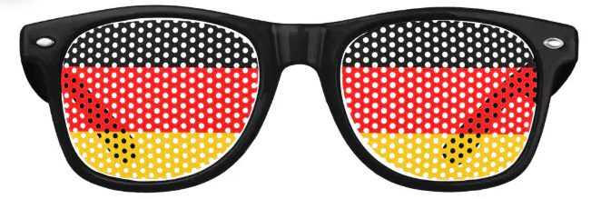 Germany Flag Glasses